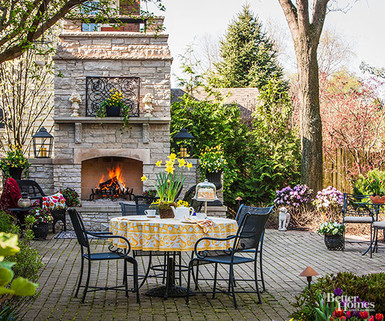 9 ideas de chimeneas para tu patio