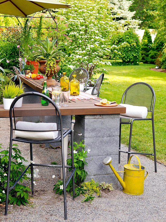 15 ideas económicas para decorar tu patio Para decoración Pisos patio