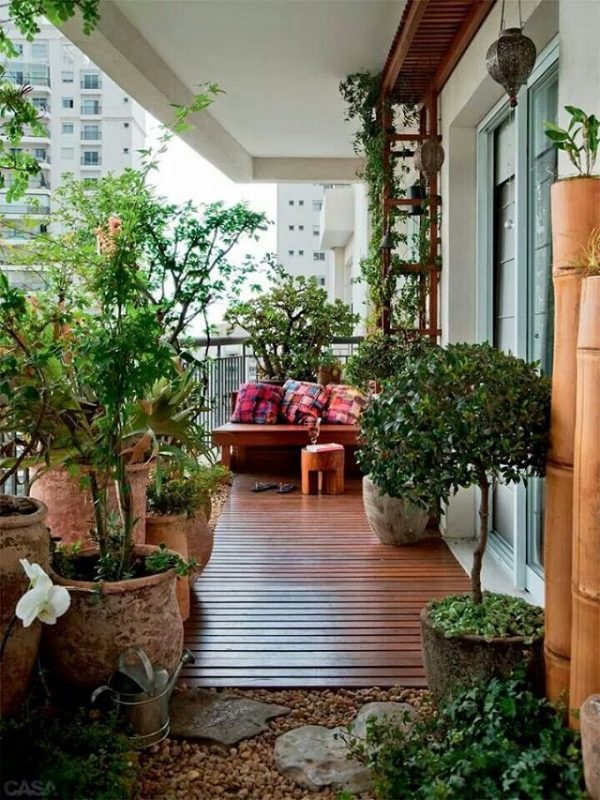 Ideas para crear un jardÃn en el balcón