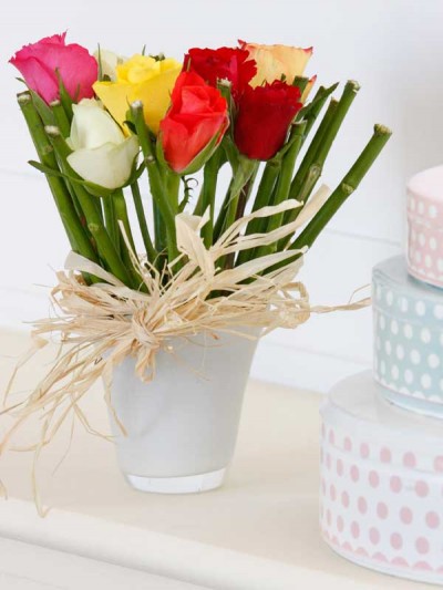 Ideas para decorar con rosas 2