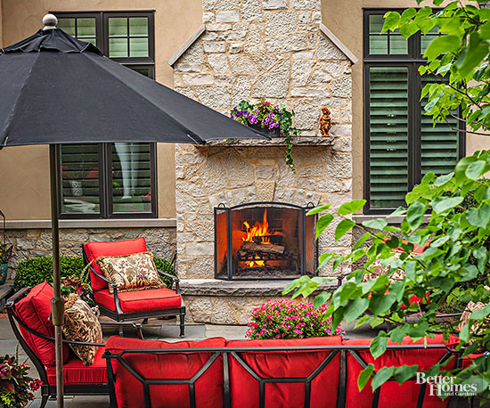 9 ideas de chimeneas para tu patio