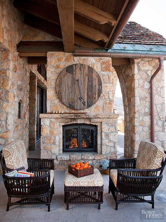 9 ideas de chimeneas para tu patio