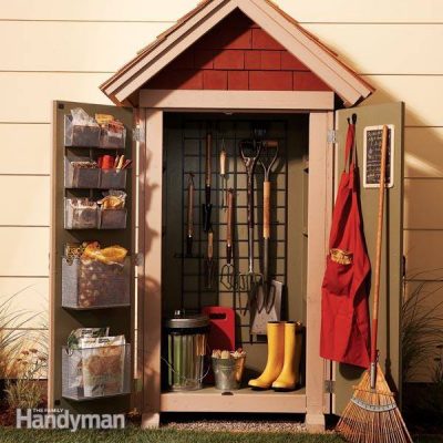 Ideas DIY de almacenamiento para el jardín