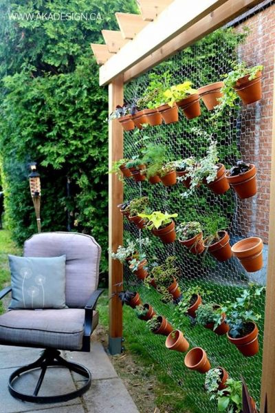 25 ideas creativas para diseñar un jardín vertical