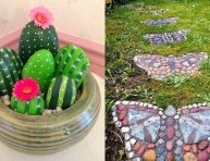 imagen Bonitas ideas de decoración de jardines con piedras y rocas