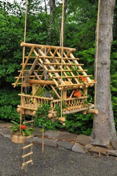 17 ideas para decorar con cañas de bambú