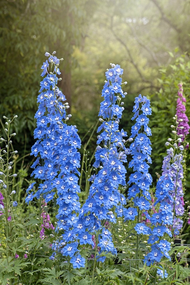 12 flores azules para embellecer tu jardín