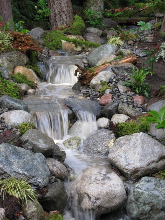 7 ideas de estanque con cascadas para el patio